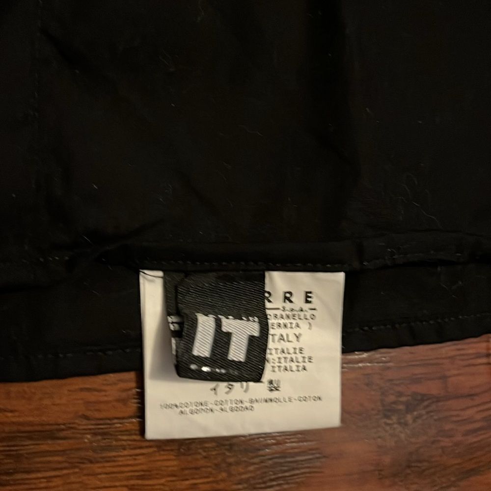 Versus Versace Black Button Rivet Detailing Closure Shirt - Picture 10 of 12
